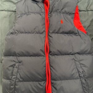 Ralph Lauren Navy Puffer Vest